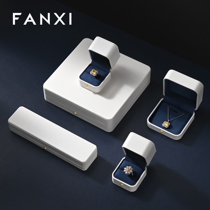 H197 Luxury Jewelry Packing Box Bracelet Box Custom Logo Necklace Ring Jewelry Box