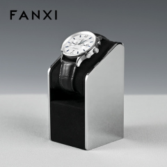 JS152-154 Luxury Watch Display Microfiber Metal Display Stand Watch Holder Organizer