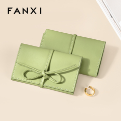 D074 Travel Jewelry Storage Bag Jewelry Pouch Luxury Rings Necklaces Earringfs Bag
