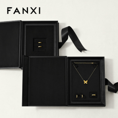 H193 Jewelry Box Custom Fashionable Gift Jewelry Storage Case Pouch Packaging Holder