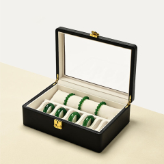 X076 Jewelry Storage Box Luxury Display Case Bracelet Necklace Storage Box