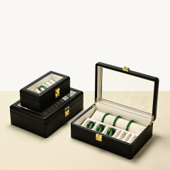 X076 Jewelry Storage Box Luxury Display Case Bracelet Necklace Storage Box