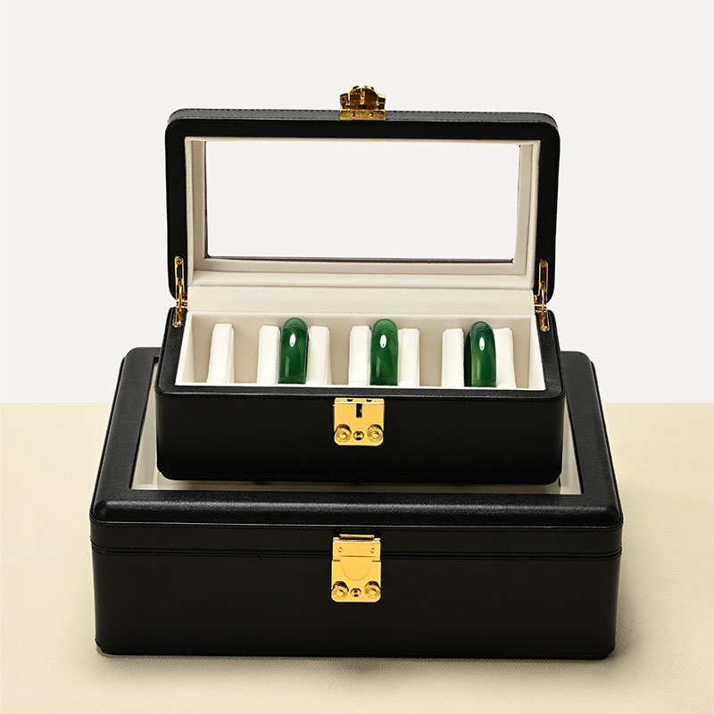 X076 Jewelry Storage Box Luxury Display Case Bracelet Necklace Storage Box