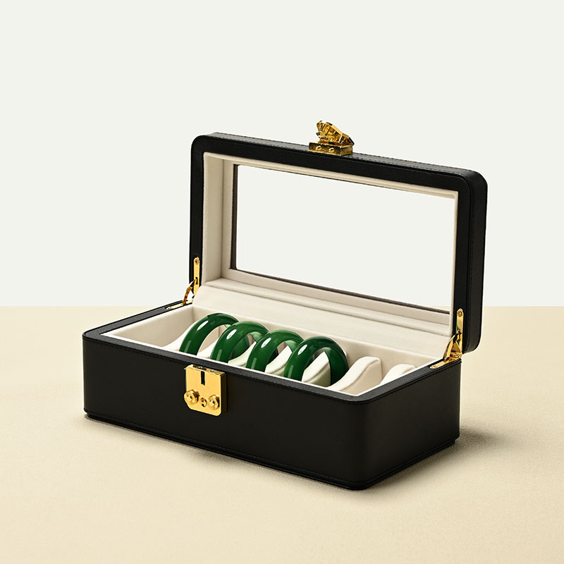 X076 Jewelry Storage Box Luxury Display Case Bracelet Necklace Storage Box