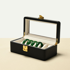 X076 Jewelry Storage Box Luxury Display Case Bracelet Necklace Storage Box