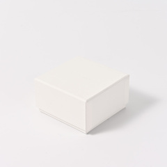 High End Jewlery Box Custom Logo Earring Box Suede Jewelry Box Packaging Luxury