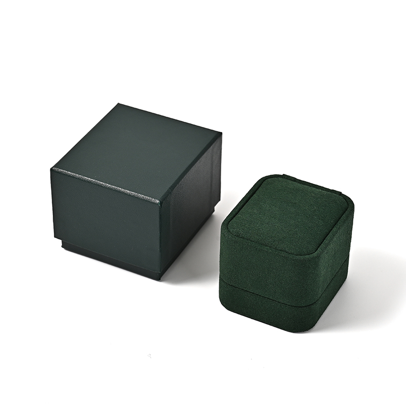 Custom Color Luxury Ring Box Wedding Ring Storage Gift Box