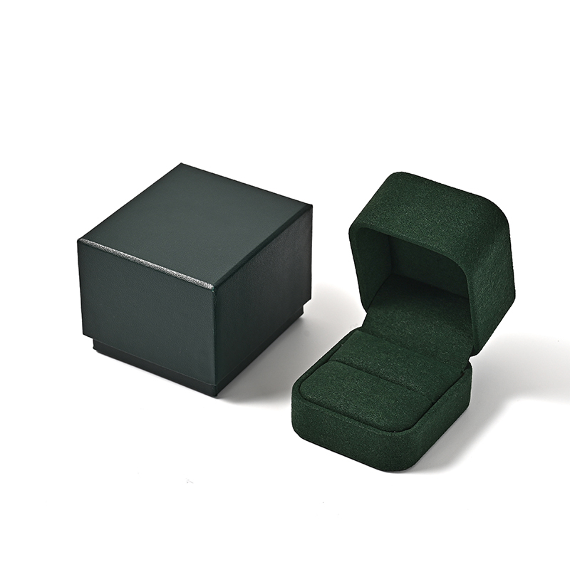 Custom Color Luxury Ring Box Wedding Ring Storage Gift Box
