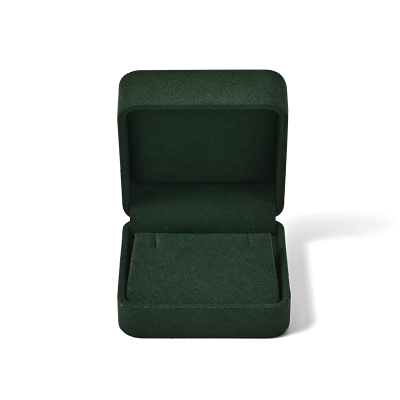 Professional Custom Elegant Jewelry Package Box Suede Earrings Packiging