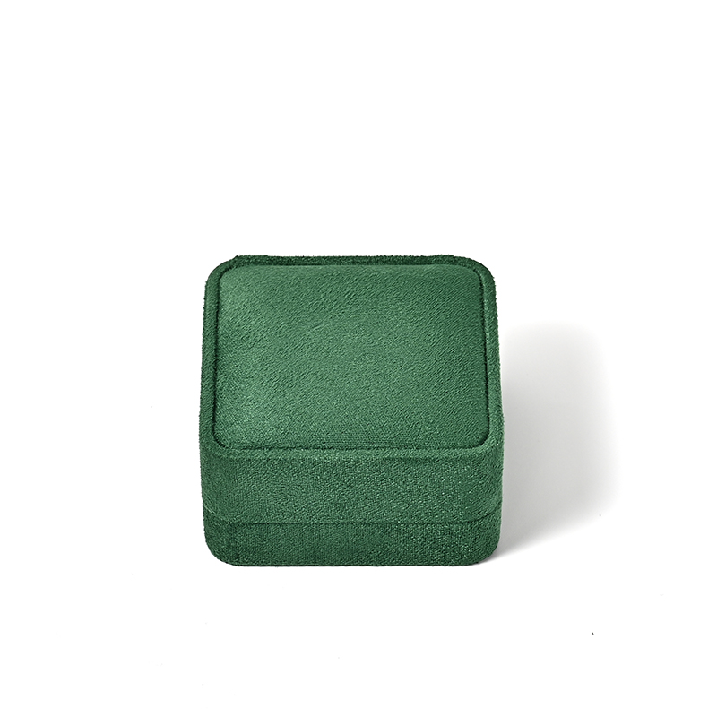 Luxury Rings Box Jewelry Storage Box Green Ring Storage Case