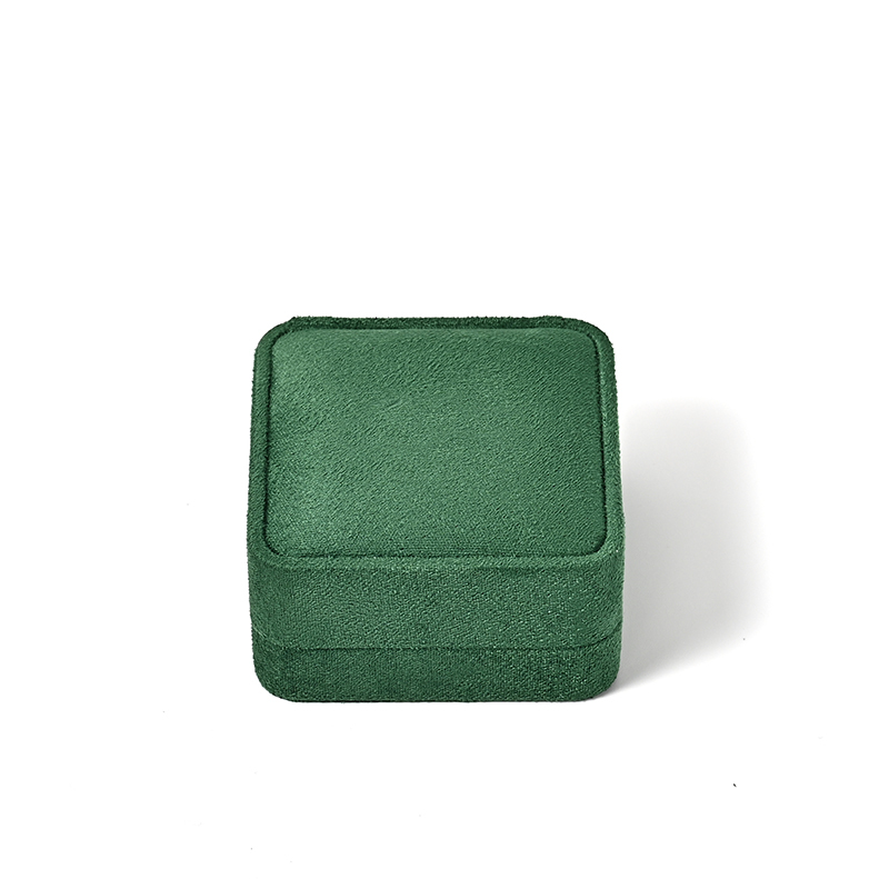 Luxury Rings Box Jewelry Storage Box Green Ring Storage Case