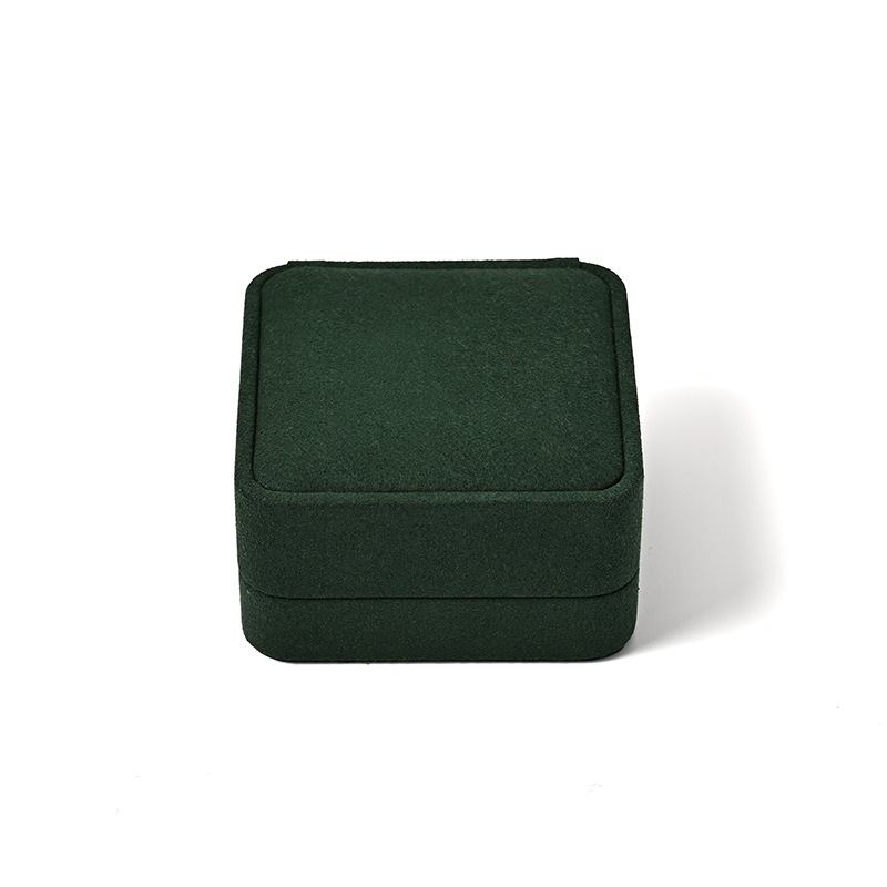 Professional Custom Elegant Jewelry Package Box Suede Earrings Packiging