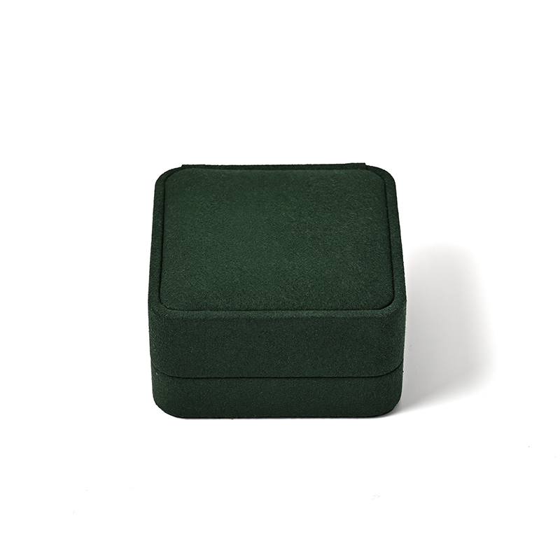 Professional Custom Elegant Jewelry Package Box Suede Earrings Packiging