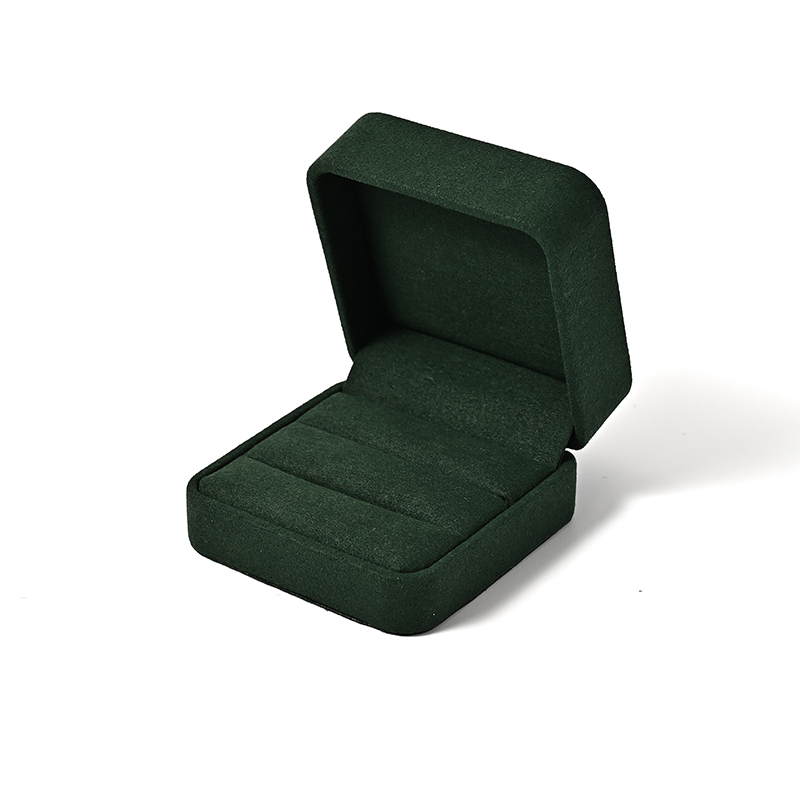Jewelry Packaging Box Custom Logo Gift Earring Pendant Quality Velvet Jewelry Packing