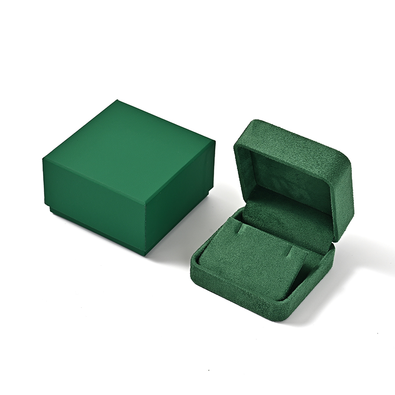 Luxury Rings Box Jewelry Storage Box Green Ring Storage Case