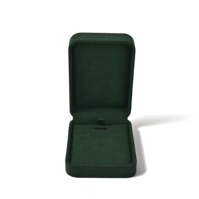 Luxury Pendant Box Green Box Jewelry Storage Box Necklace Gift Box