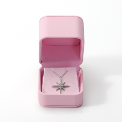 PU Leather Jewellery Box Gift Jewellery Wedding Ring Box Silky Box
