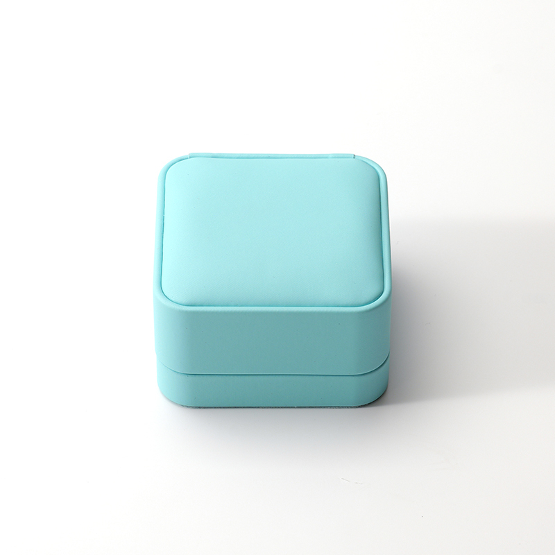 Ring Necklace Pendant Box Packaging Jewellery Boxes Custom Leather Jewelry Packaging Box with Logo