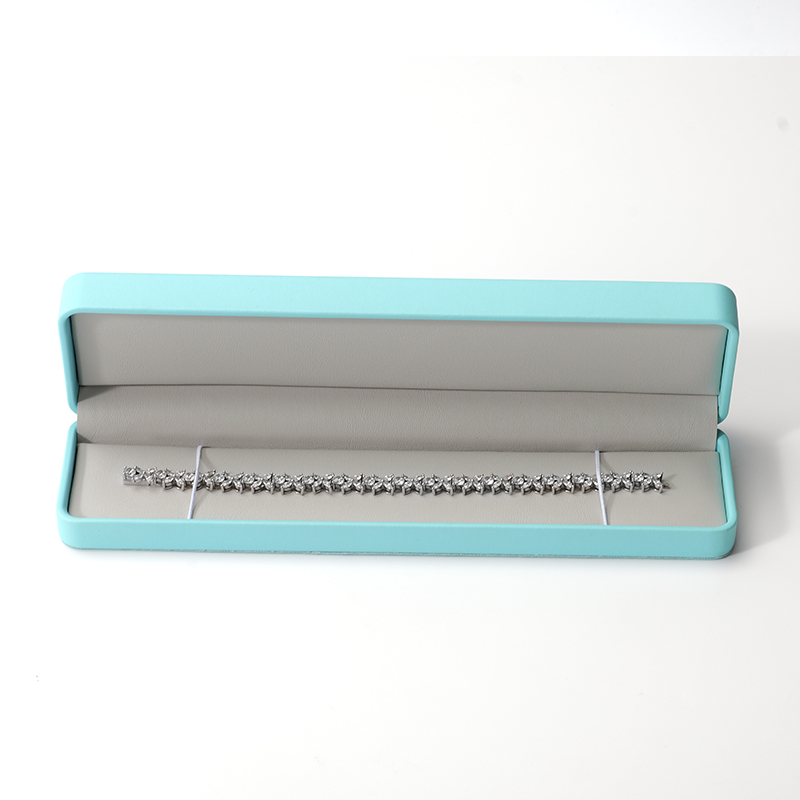 Ring Necklace Pendant Box Packaging Jewellery Boxes Custom Leather Jewelry Packaging Box with Logo