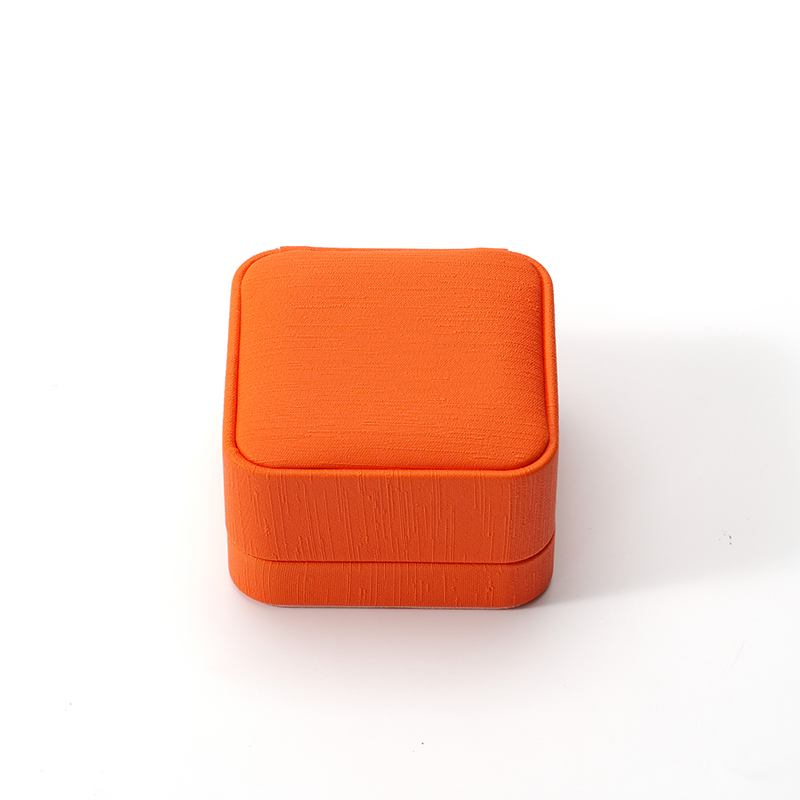 Luxury Ring Storage Box Microfiber Gift Box Packaging Organizer Display Case Jewelry Box Ring Storage Case