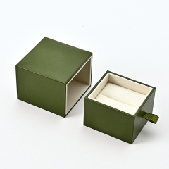 Custom Logo Cardboard Jewelry Gift Bags for Jewelry Packaging Ring Box