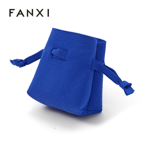 Custom Jewelry Pouch Microfiber Jewelry Packaging Bag With Custom Logo