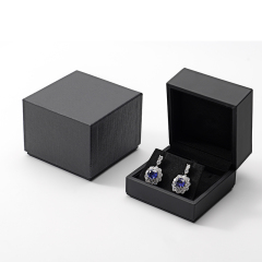 Custom Jewelry Box Earing Packaging Box Pu Leather Jewelry Storage Box