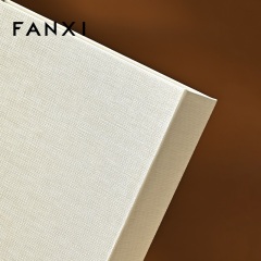 H192 Custom Large PU Leather Book Design Fashionable Gift Jewelry Box Organizer Storage Case Pouch Packaging Holder