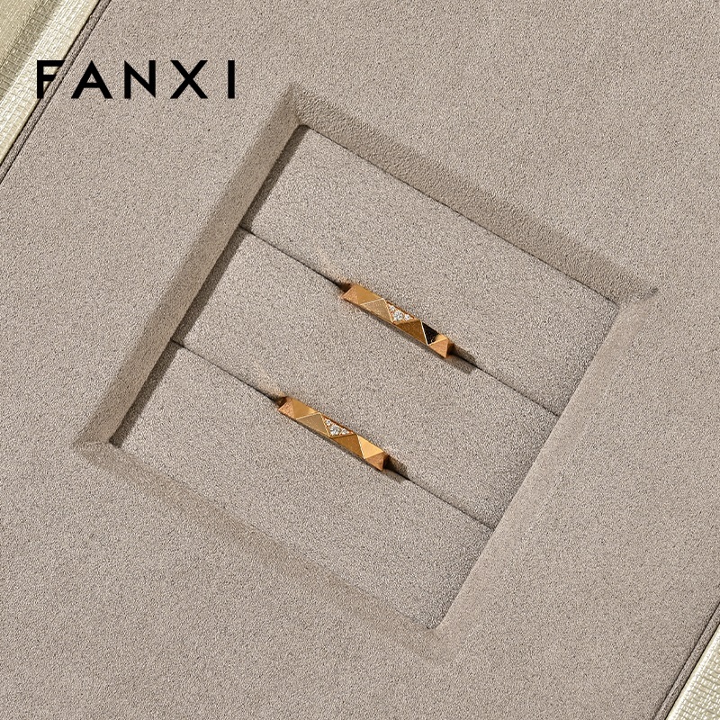 H192 Custom Large PU Leather Book Design Fashionable Gift Jewelry Box Organizer Storage Case Pouch Packaging Holder