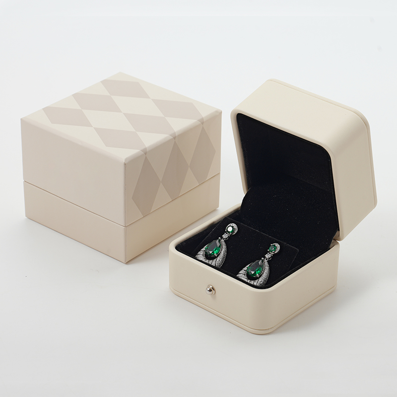 Jewlery Box Custom Logo Earring Jewelry Box Packaging Luxury