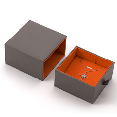 Custom Logo Luxury Drawer Jewellery Packaging Gift Ring Earring Bracelet Necklace Jewelry Box