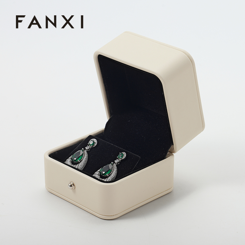 Jewlery Box Custom Logo Earring Jewelry Box Packaging Luxury