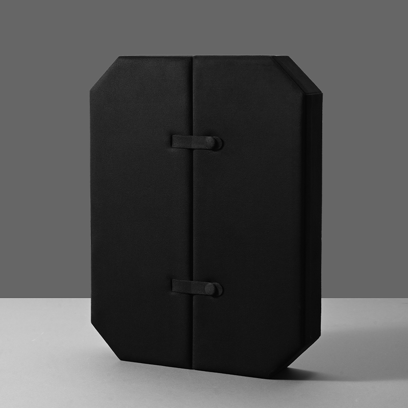H186 Velvet Jewelry Box Packaging for Fine Jewelry Rings Necklaces Bracelets