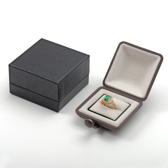 Microfiber Jewelry Box Velvet Ring Storage Box Jewelry Gift Box