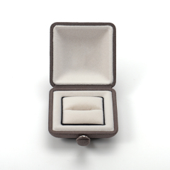 Microfiber Jewelry Box Velvet Ring Storage Box Jewelry Gift Box