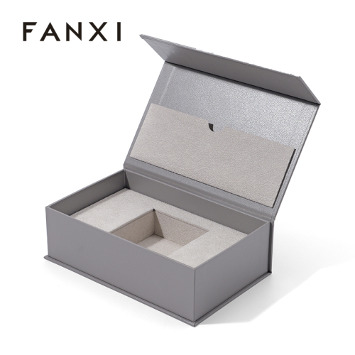 Premium Gift Box Ring Box with Magnetic Closure Gift Jewelry Packaging Rigid Box