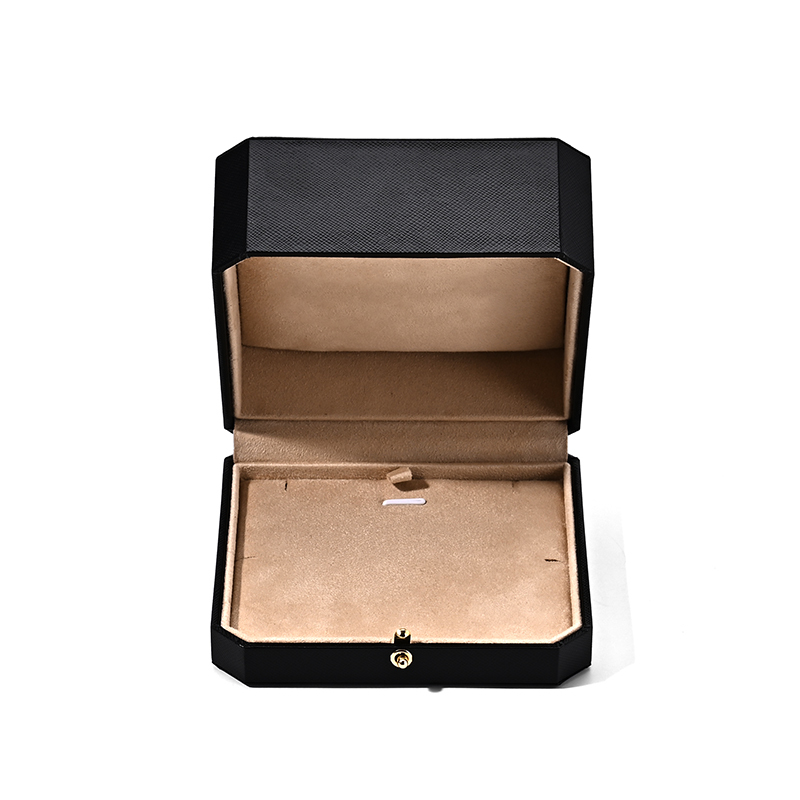 Leather Suede Jewelry Box Packaging for Fine Jewelry Necklaces Jewelry Gift Box