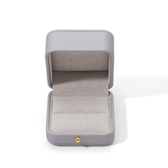 Pu Leather Velvet Jewelry Gift Box Earring RIng Necklace Packaging Box