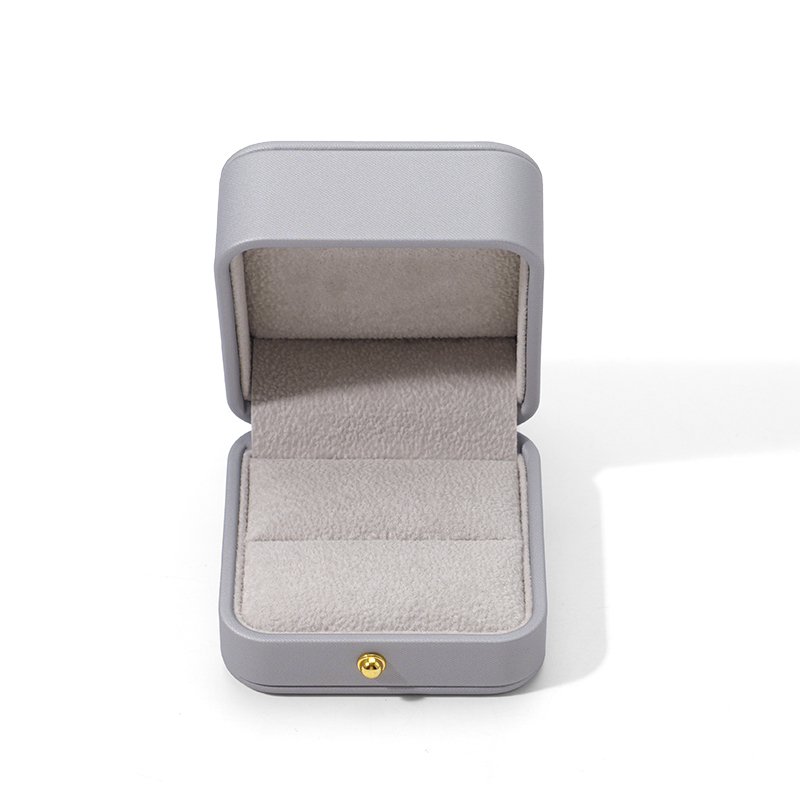 Pu Leather Velvet Jewelry Gift Box Earring RIng Necklace Packaging Box