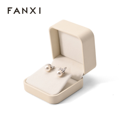 Luxury Earring Ear Stud Velvet Gift Box Custom Logo Wholesale Jewelry Packaging Box