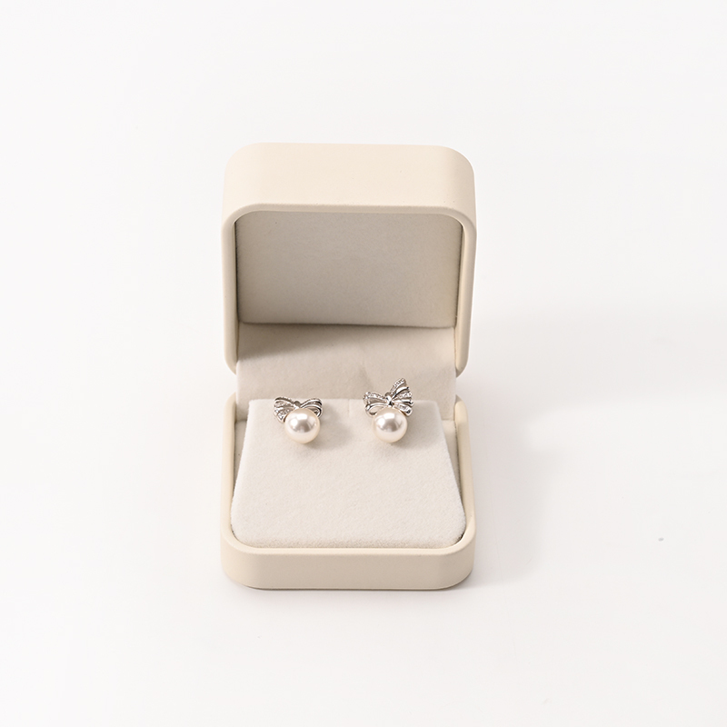 Luxury Earring Ear Stud Velvet Gift Box Custom Logo Wholesale Jewelry Packaging Box