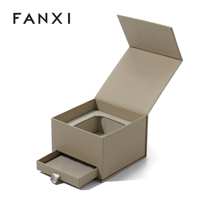 Magnetic Box Customized Multi-function Double Layer Drawer Paper Packaging Magnetic Jewelry Gift Box