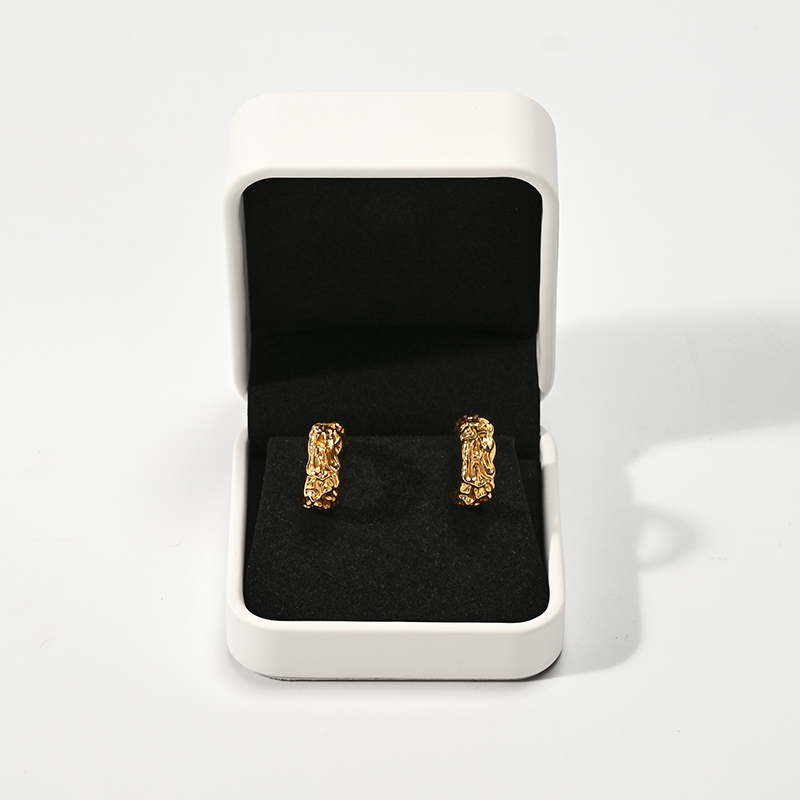 Jewlery Box Custom Logo Earring Ring Jewelry Box Packaging Luxury