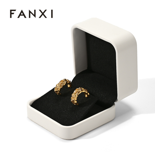 Jewlery Box Custom Logo Earring Ring Jewelry Box Packaging Luxury