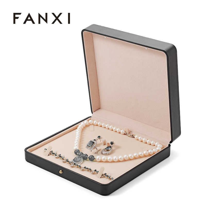 Travel Pendant Bracelet Earrings Ring Jewelry Storage Organizer Microfiber Jewelry Box