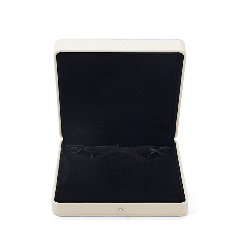 PU Leather Necklace Box Jewellery Packaging Box Pearl Necklace Display for Women
