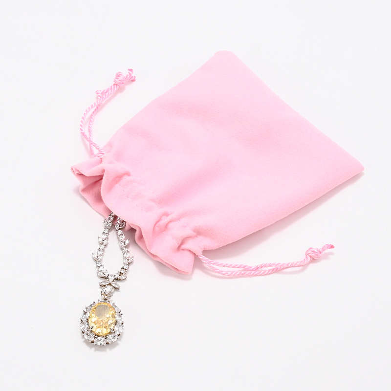 Suede Velvet Jewelry Pouch Earring Necklace Ring Bracelet Brooch Jewellery Bags