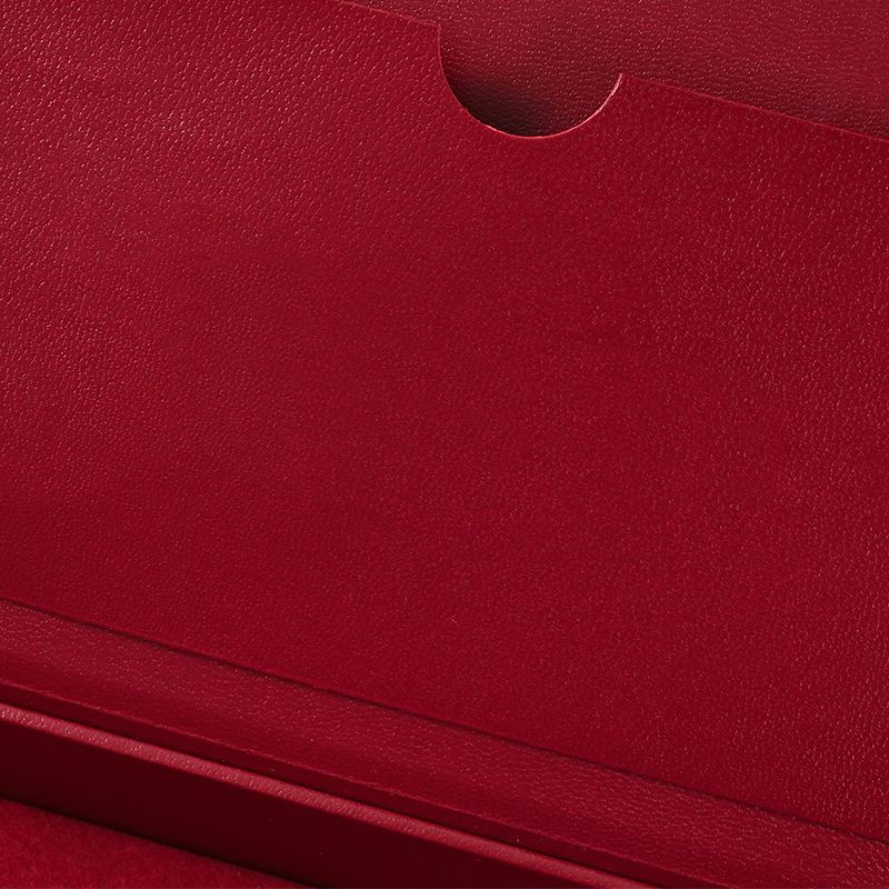 Red Premium Gift Box Ring Box with Magnetic Closure Lid Gift Jewelry Packaging Rigid Box