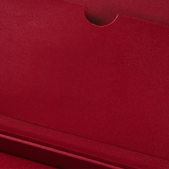 Red Premium Gift Box Ring Box with Magnetic Closure Lid Gift Jewelry Packaging Rigid Box