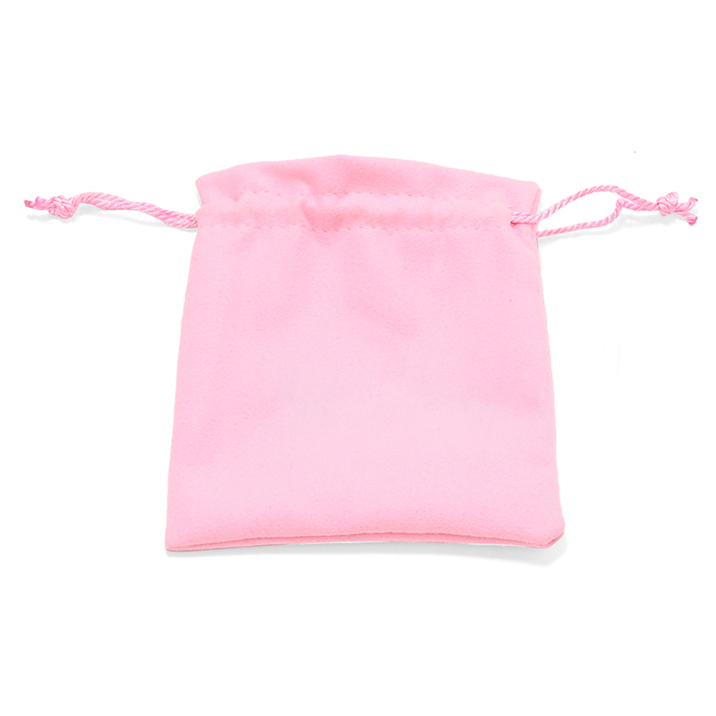Suede Velvet Jewelry Pouch Earring Necklace Ring Bracelet Brooch Jewellery Bags